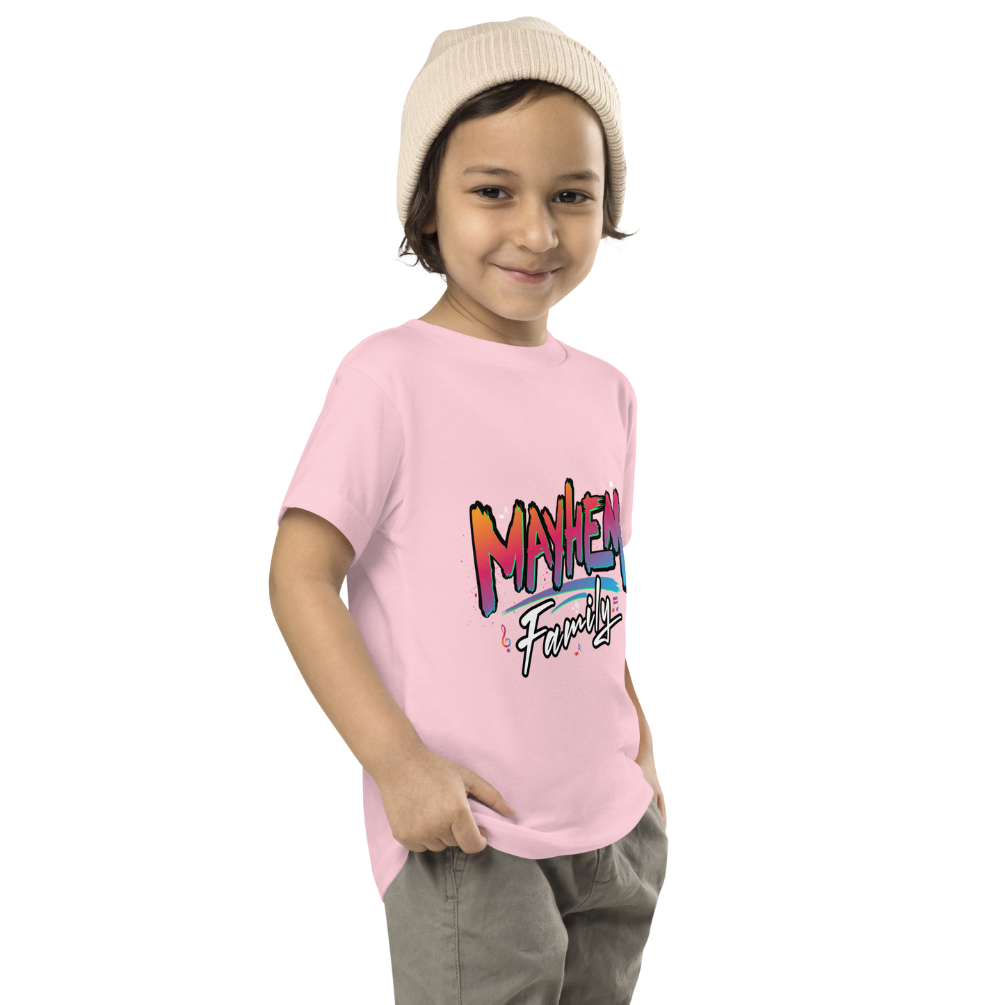 Toddler Mayhem Family -  Short Sleeve Tee