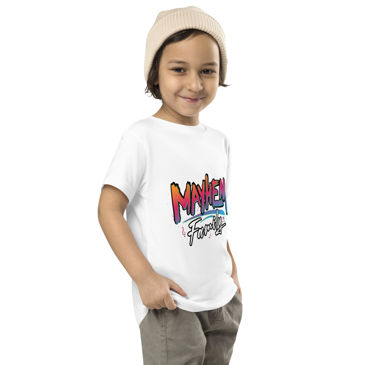 Toddler Mayhem Family -  Short Sleeve Tee