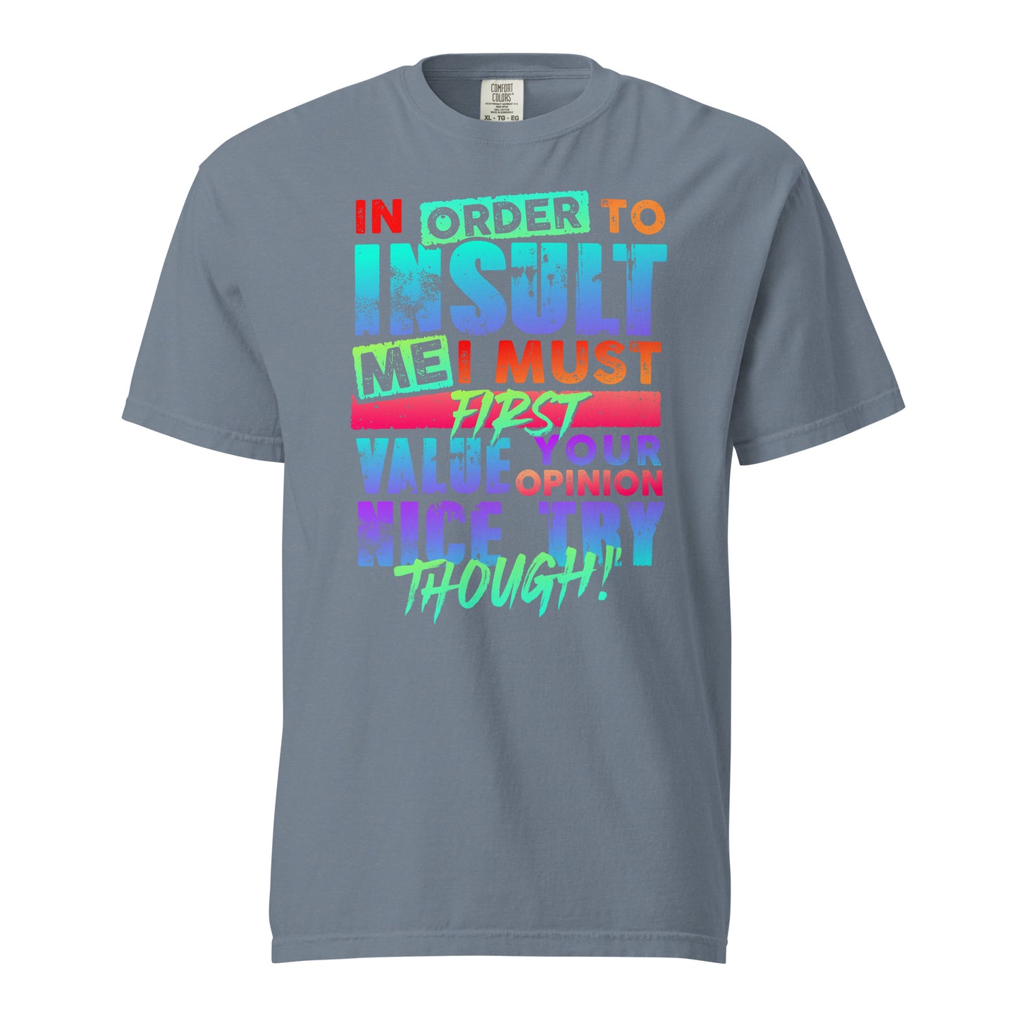 NEW ! - Nice Try - Multicolor Tshirt