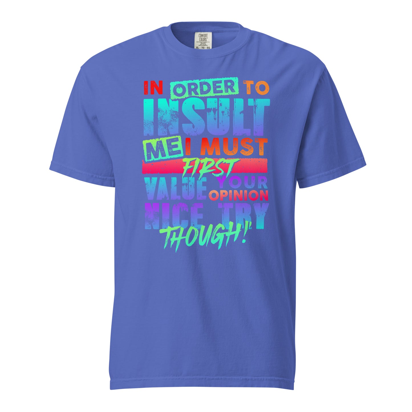 NEW ! - Nice Try - Multicolor Tshirt