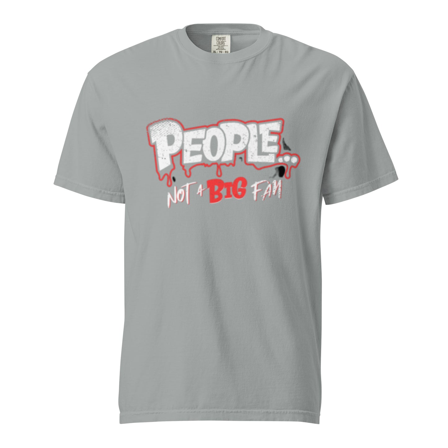 NEW ! - Not A Fan - Black&Red T-Shirt