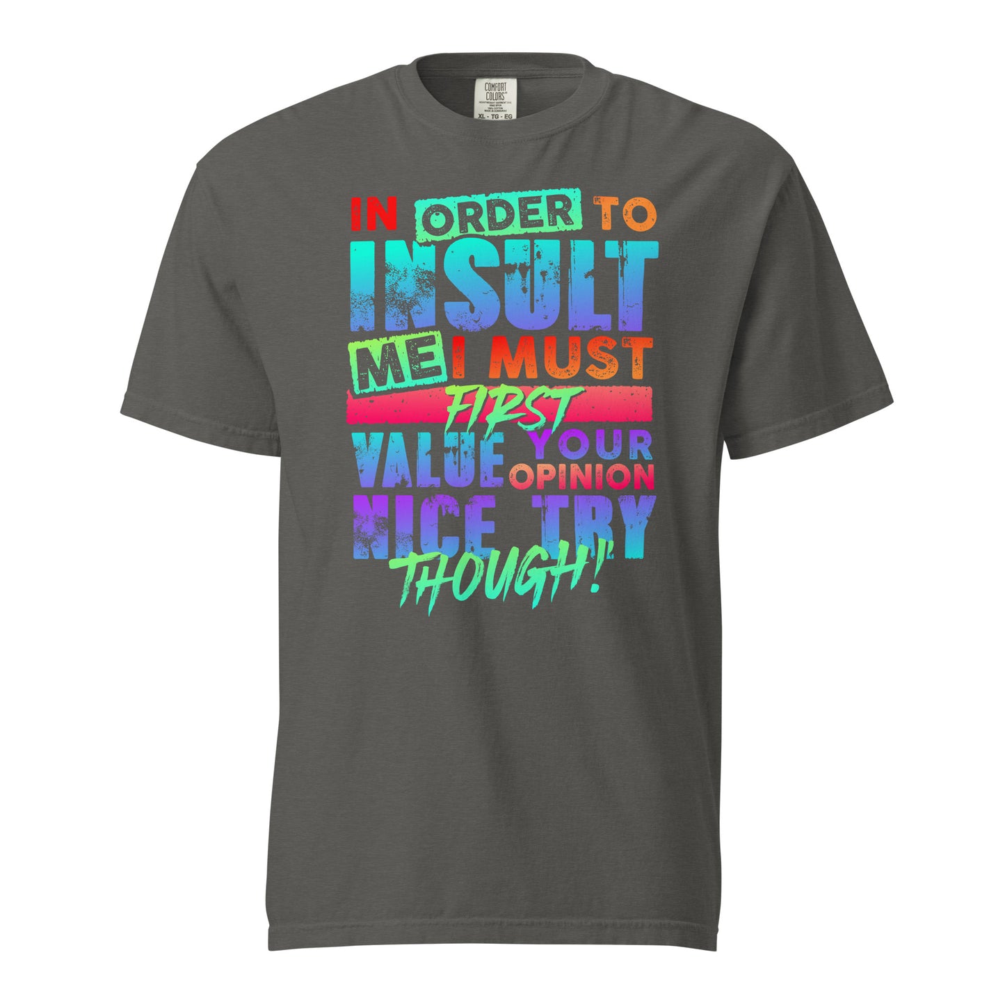 NEW ! - Nice Try - Multicolor Tshirt