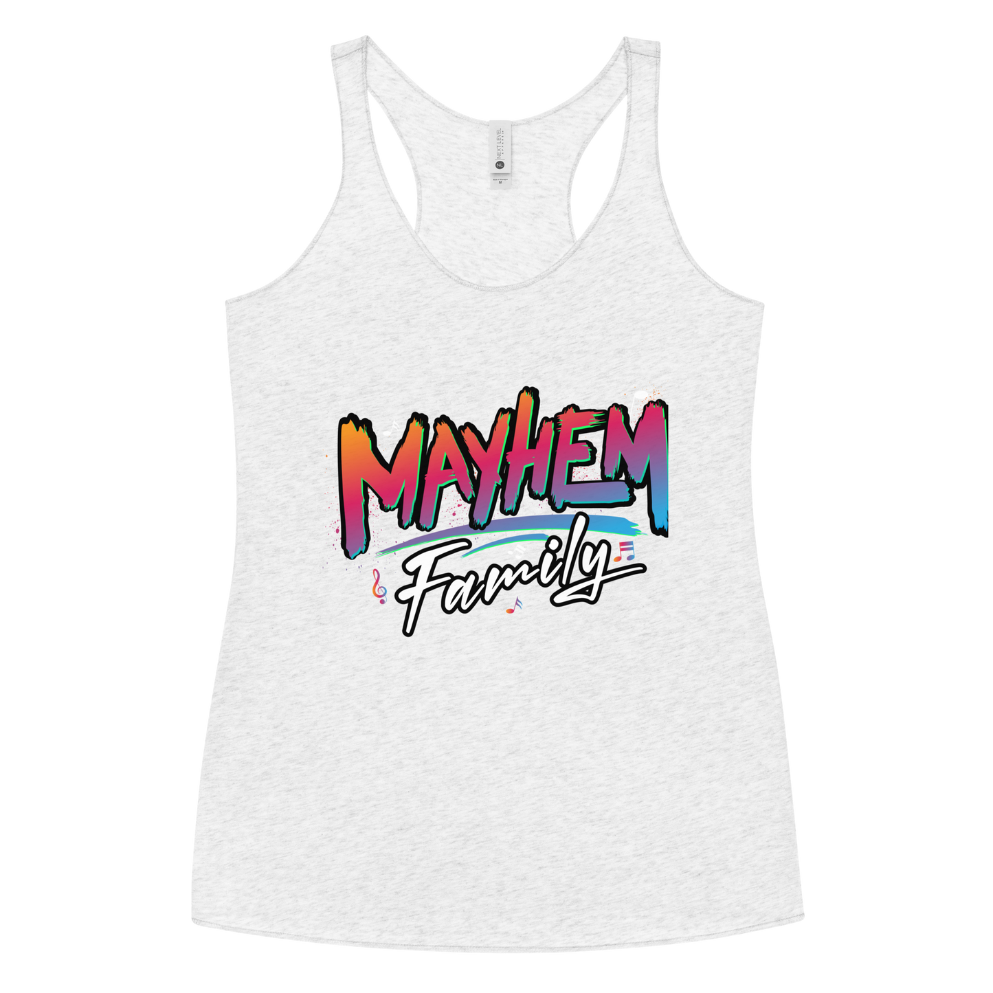 Mayhem Family Racerback Tank