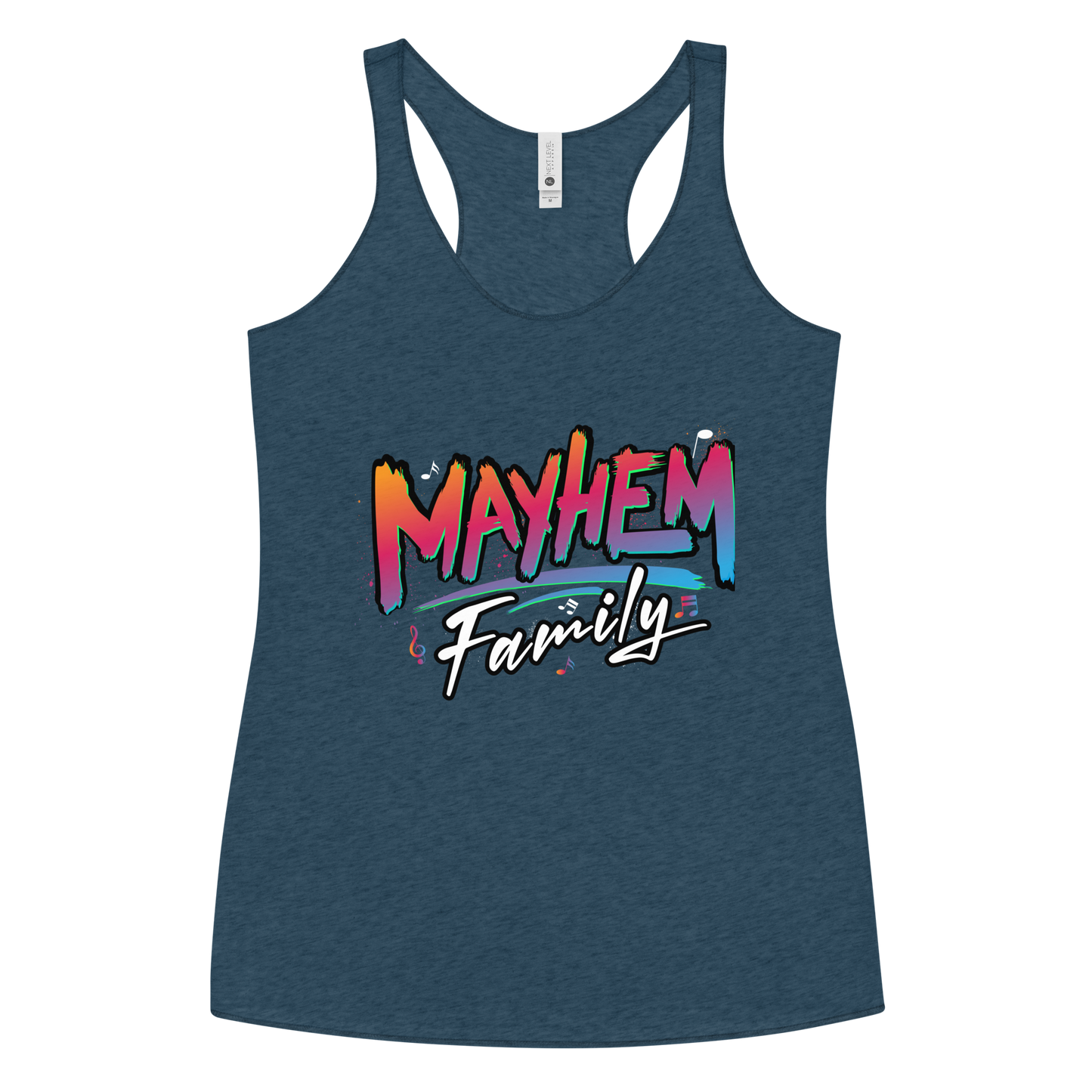 Mayhem Family Racerback Tank