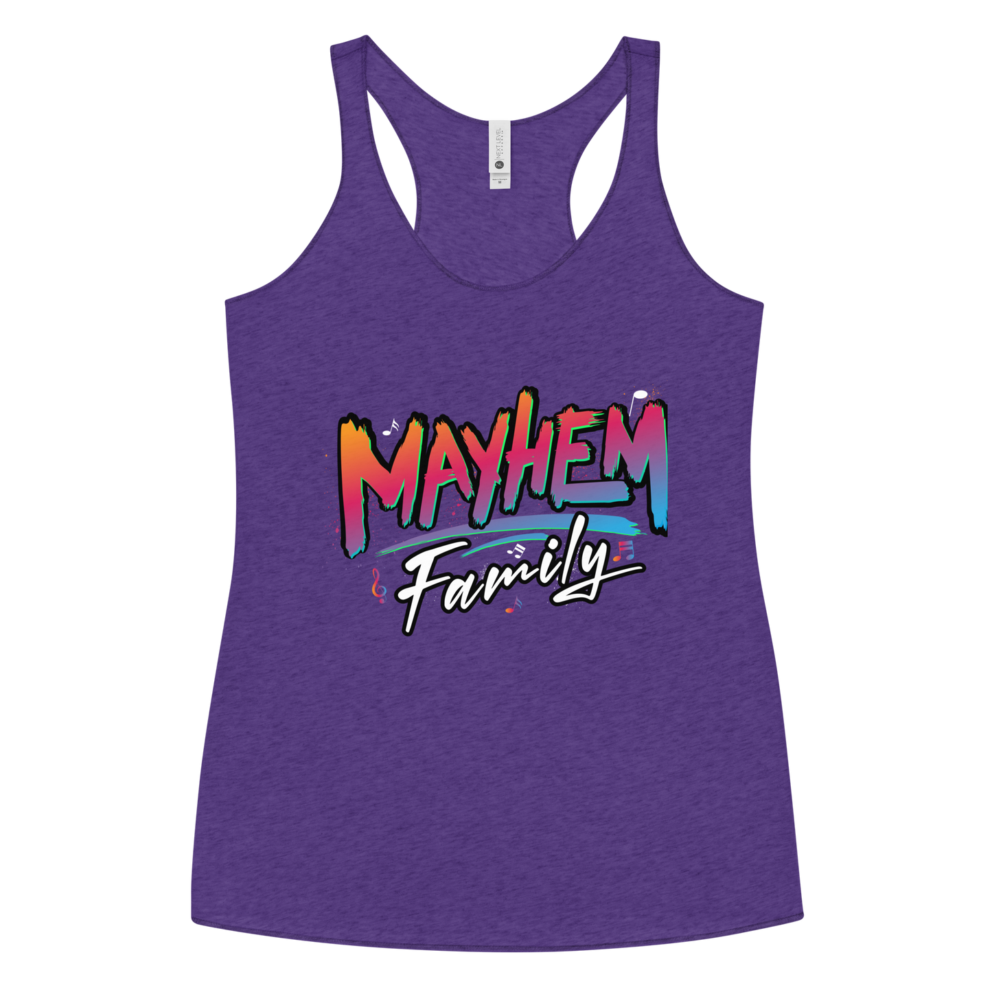 Mayhem Family Racerback Tank