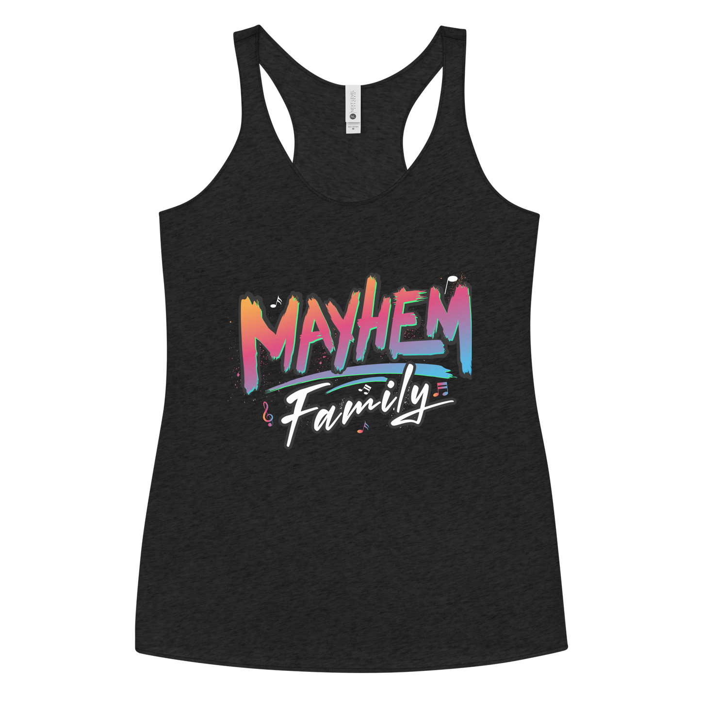 Mayhem Family Racerback Tank