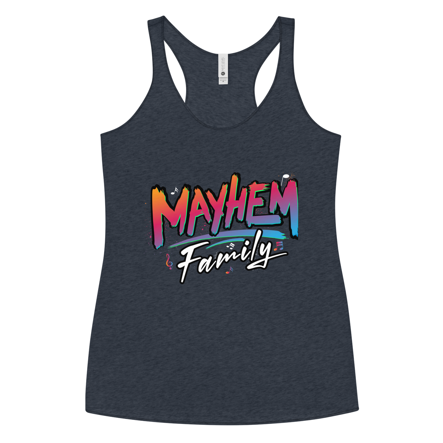 Mayhem Family Racerback Tank