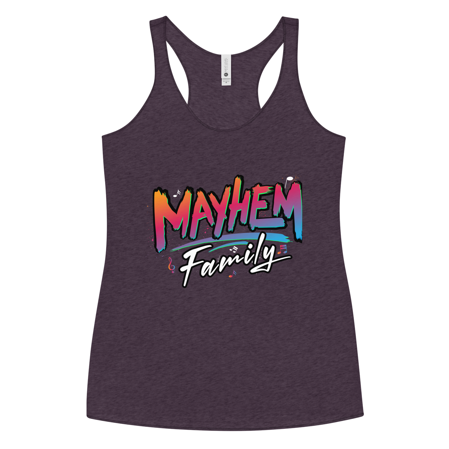 Mayhem Family Racerback Tank