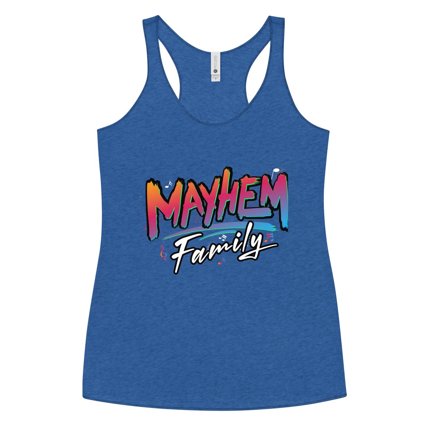 Mayhem Family Racerback Tank