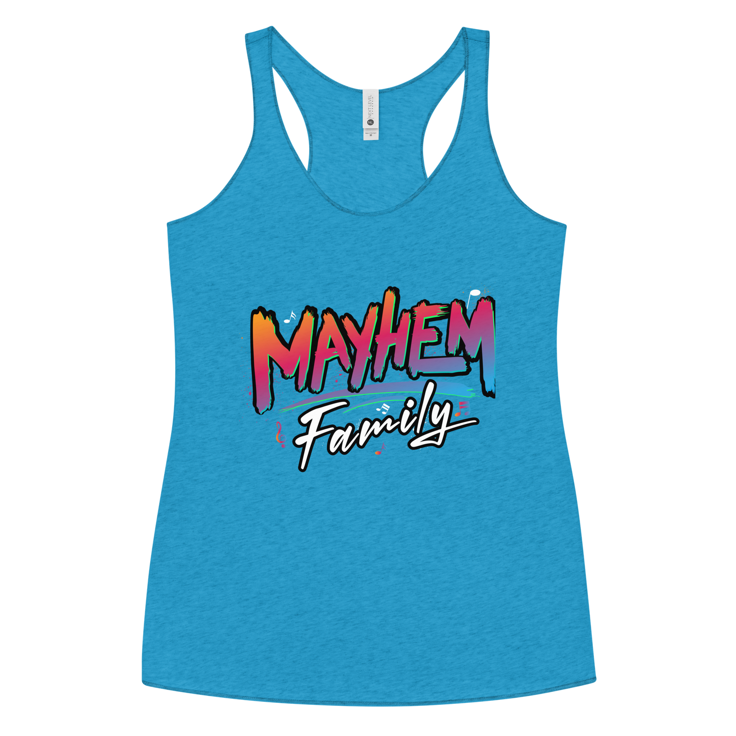 Mayhem Family Racerback Tank